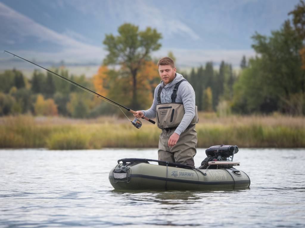 Float tube, le wader : choisir le bon équipement